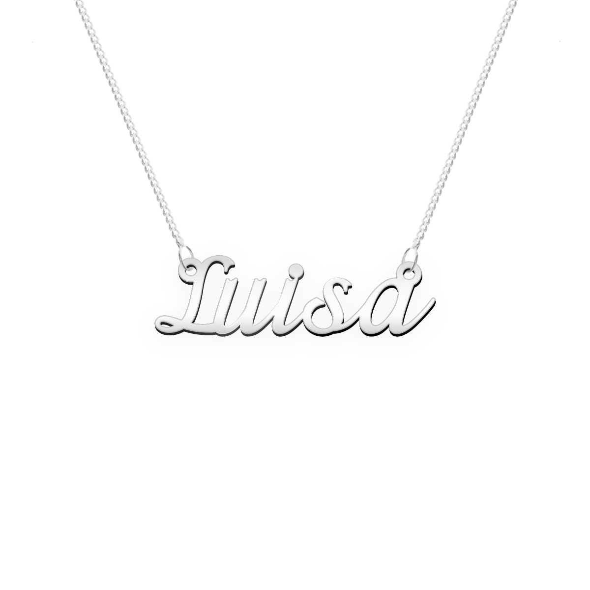 Namenskette Schriftart "Luisa"