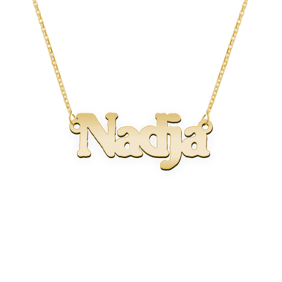 Namenskette Schriftart "Nadja"