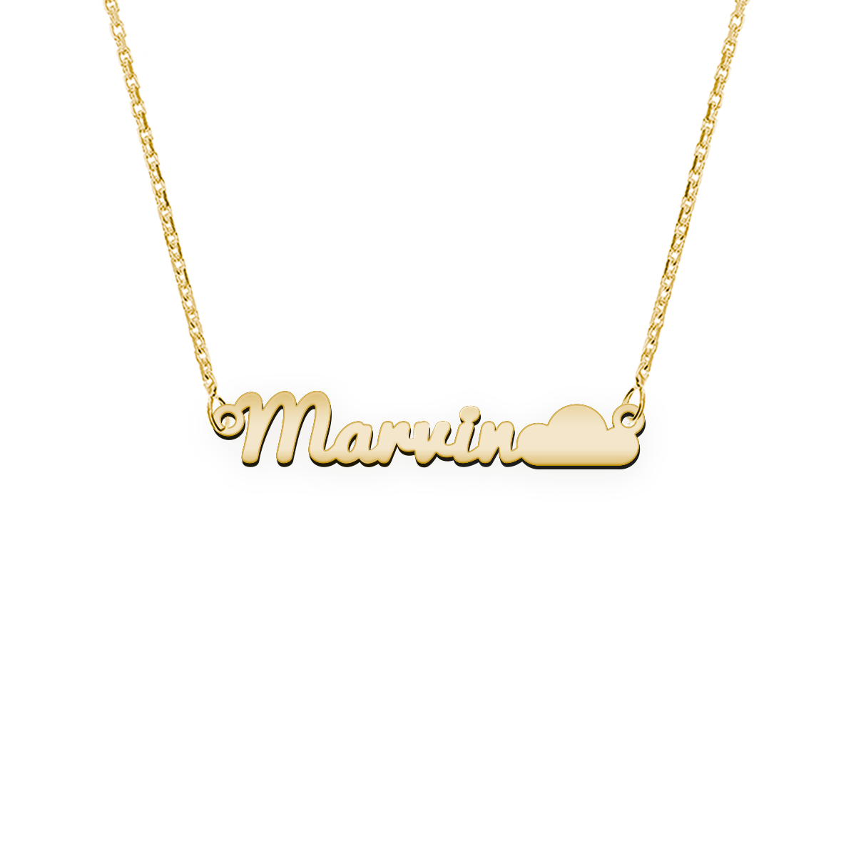 Namenskette Schriftart "Marvin"