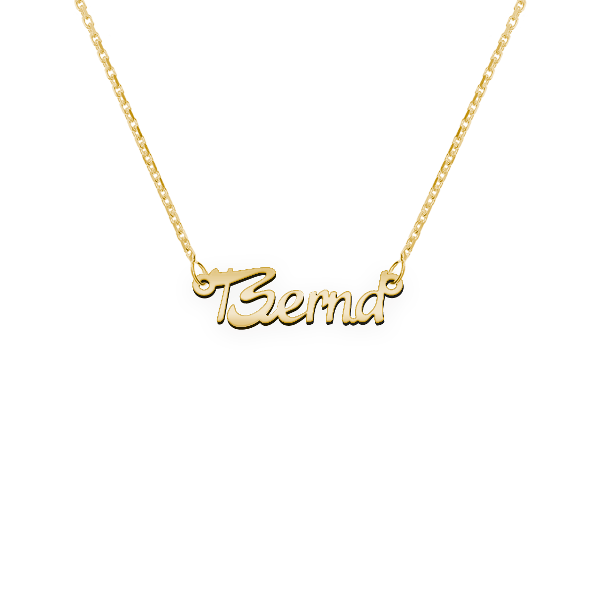 Namenskette Schriftart "Bernd"